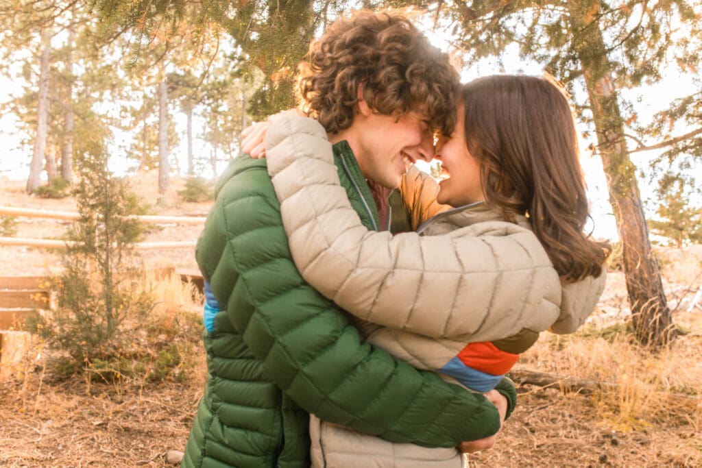 boulder colorado engagement session